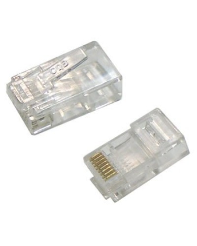 RJ-45 джек (8P8C) (100 шт). Разъем RJ-45. Прочие зарубежные в Якутске