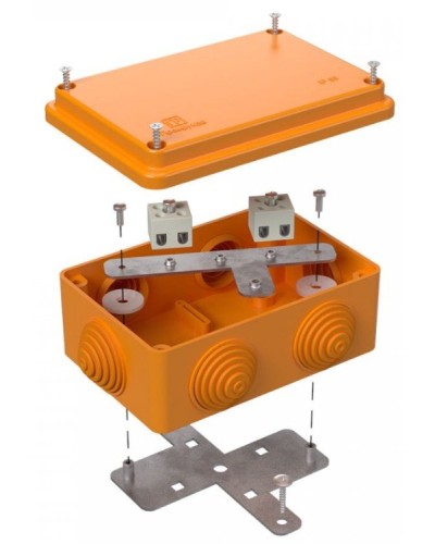 Коробка огнестойкая 120х80х50 (40-0340-FR2.5-4). Коробка огнестойкая для открытой установки. Промрукав в Якутске