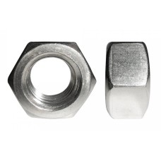 Гайка шестигранная нержавеющая (А2) M12 (DIN 934) (200 шт) (PR08.7458). Гайка шестигранная нержавеющая (А2). Промрукав