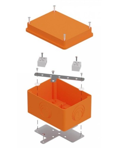 Коробка огнестойкая 150х110х90 E15-E120 для о/п (40-0351-FR10.0-4). Коробка огнестойкая для открытой установки. Промрукав в Якутске
