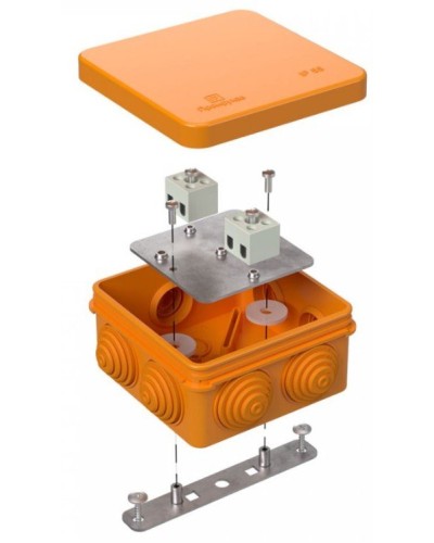 Коробка огнестойкая 80х80х40 (40-0210-FR2.5-4). Коробка огнестойкая для открытой установки. Промрукав в Якутске