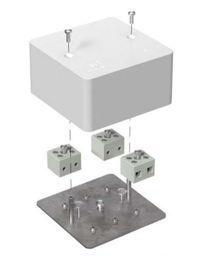 Коробка огнестойкая 103х103х45 (40-0470-FR2.5-6). Коробка огнестойкая для открытой установки. Промрукав в Якутске