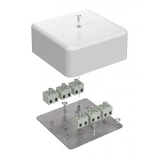 Коробка огнестойкая 103х103х45 (латунь) (40-0470-FR2.5-12-Е60). Коробка огнестойкая для открытой установки. Промрукав
