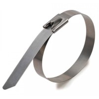 Стяжки кабельные стальные СКС (304) 12х500 (50 шт) (PR08.4867). Стяжки кабельные стальные. Промрукав