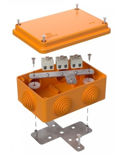 Коробка огнестойкая 120х80х50 (40-0340-FR1.5-6). Коробка огнестойкая для открытой установки. Промрукав в Якутске