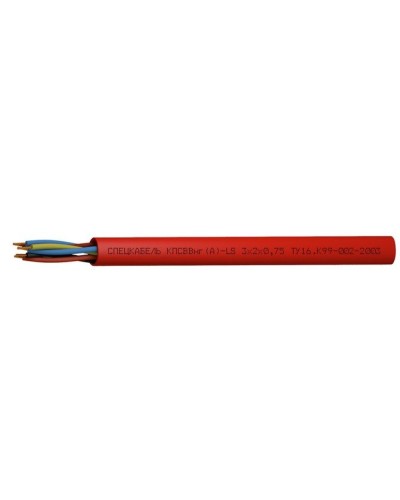 КПСВВнг(А)-LS 4х2х1,5 (Спецкабель). Кабель симметричный для систем сигнализации и управления, групповой прокладки, с пониженным дымо- и газовыделением. Спецкабель в Якутске