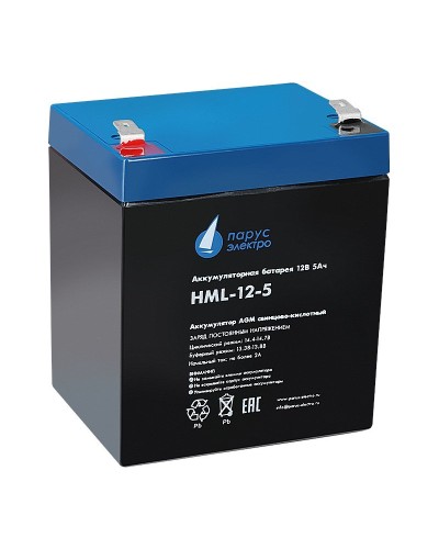 HML-12-5. Аккумулятор герметичный свинцово-кислотный. Связь инжиниринг в Якутске
