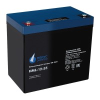 HML-12-55. Аккумулятор герметичный свинцово-кислотный. Связь инжиниринг