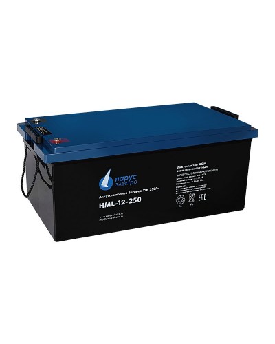 HML-12-250. Аккумулятор герметичный свинцово-кислотный. Связь инжиниринг в Якутске