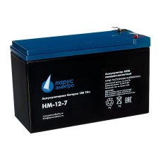 HM-12-7. Аккумулятор герметичный свинцово-кислотный. Связь инжиниринг