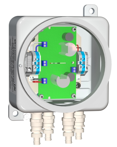 БПУ-2-220VAC-24VDC/2,0A ВБ. Блок питания уличный взрывозащищенный. Тахион в Якутске
