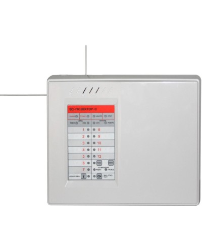 ВС-ПК ВЕКТОР-С (Wi-Fi + GE (GSM+Ethernet)). Прибор приемно-контрольный и управления охранно-пожарный адресный радиоканальный со встроенным коммуникатором GSM. Версет в Якутске
