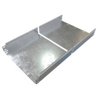 Лоток неперфорированный Сендземира 1,0мм 300х50х3000 (LN300503000101). Лоток неперфорированный. ВМК